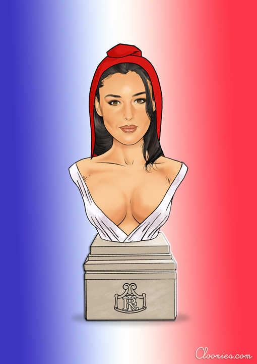 Monica Bellucci en Mariane... 