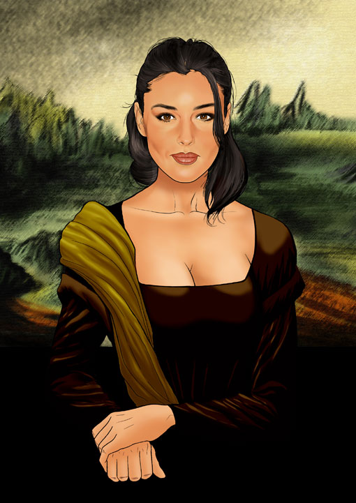 Monica Bellucci en Ic&ocirc;ne... 