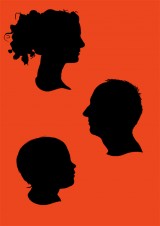 S4-A trois sur fond Orange