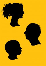 S4-A trois sur fond Jaune