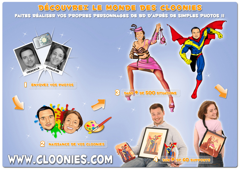 Cliquez pour en savoir + sur le monde des Cloonies !!