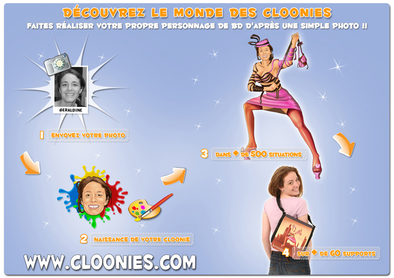 Cliquez pour en savoir + sur le monde des Cloonies !!